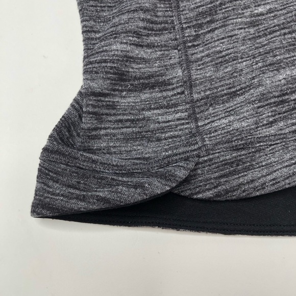 LULULEMON Runderful Grey Heathered Black Pocket Long Sleeve Active Top SIZE 4 - Picture 8 of 16
